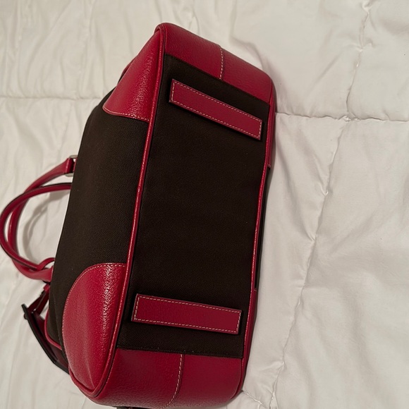 Prada Bowler Canvas and Leather Satchel - Picture 8 of 16